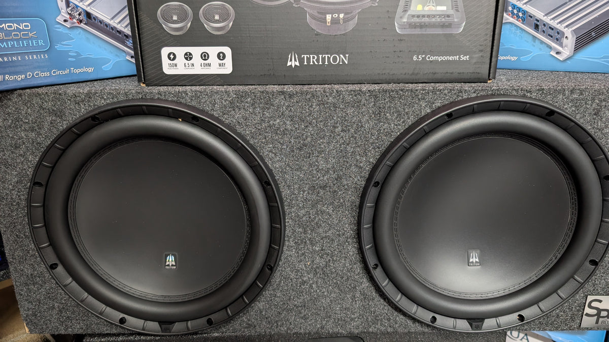 Cadence Bass Package Plus - Complete 12" Bass System