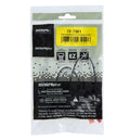 A packaged Turbo Wire M12 spade harness fitment guide and replacement cable, sealed in a clear plastic bag with a yellow product label and black branding.