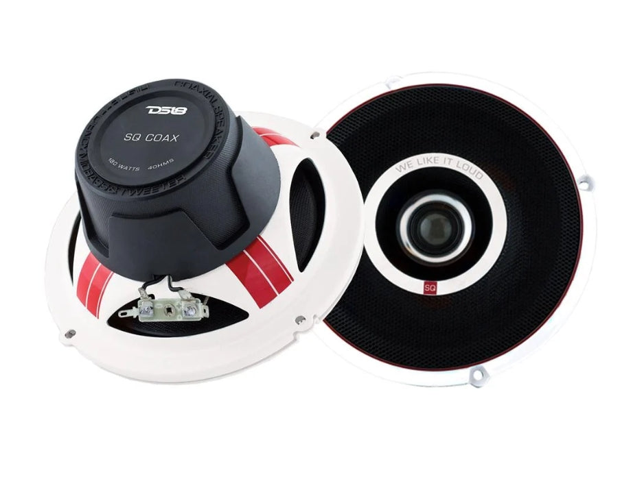 DS18 SQCOAX 6.5" 2-Way Coaxial Speaker 180W