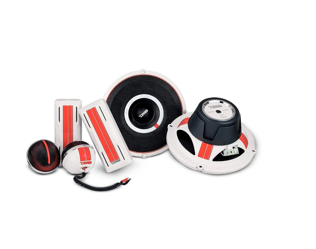 DS18 SQCOMP 6.5" 2-Way Component Speaker System 180W