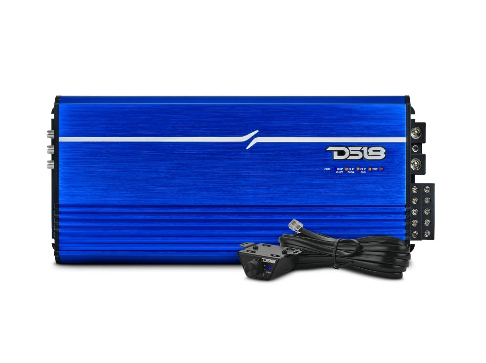 DS18 FRP-2.5K5/BL 5-Channel Class D Amplifier 2800W