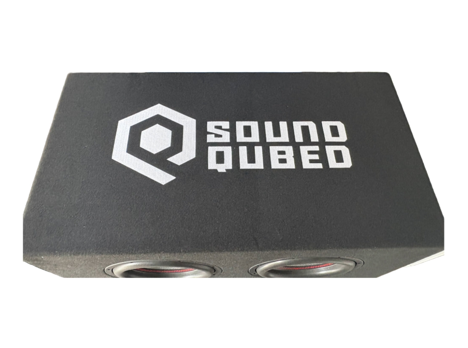 SoundQubed HDB2-210LE-D4 Dual 10" Loaded Ported Subwoofer Enclosure 800W RMS