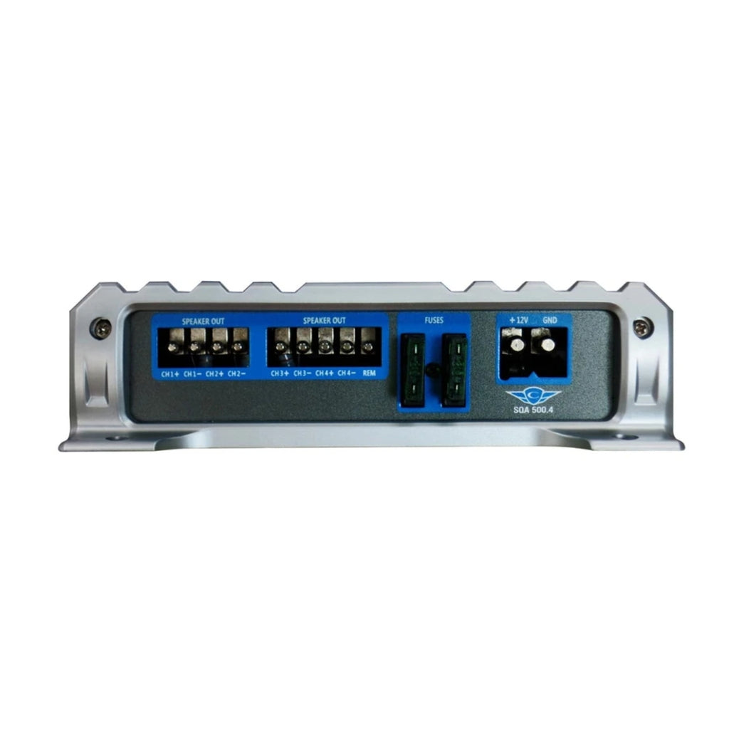 Cadence Sound SQA500.4 4-Channel Marine Class D Amplifier 500W