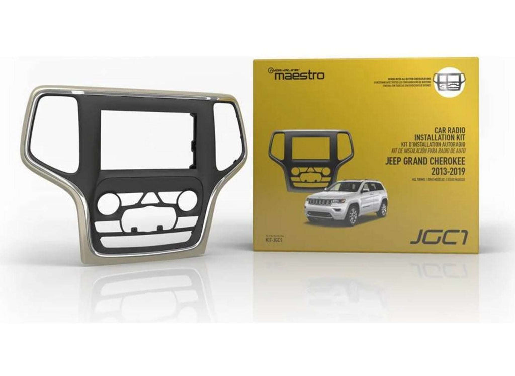 iDatalink Maestro KIT-JGC1 aftermarket radio installation kit retail box packaging for Jeep Grand Cherokee