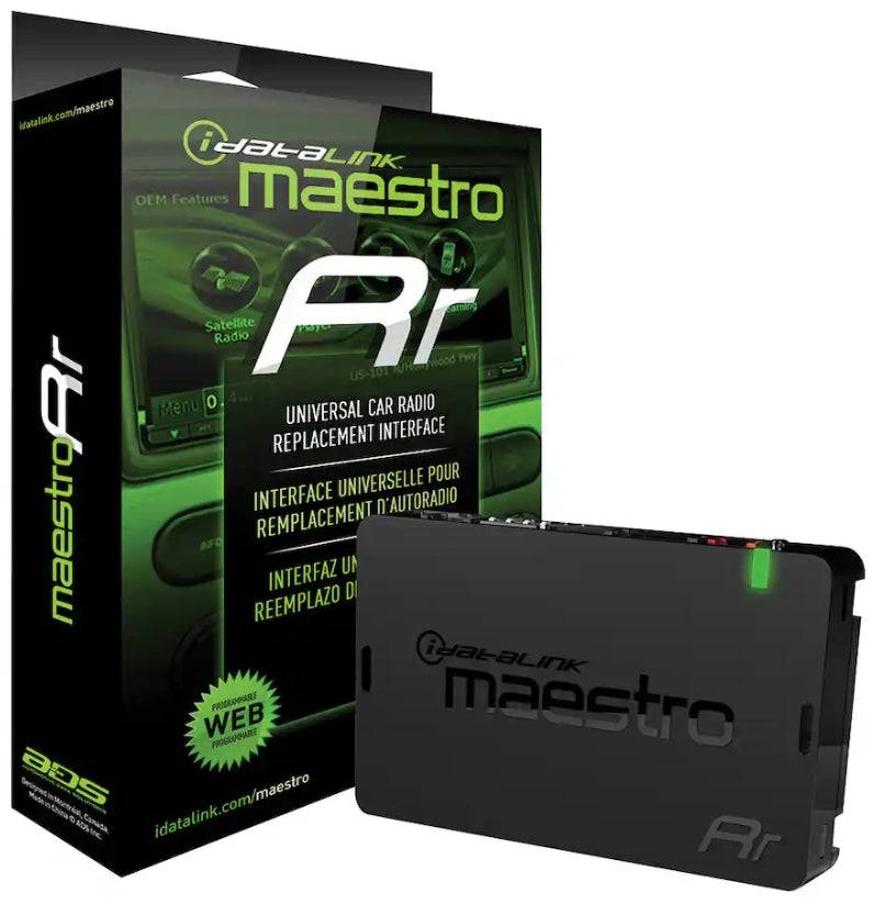 iDatalink Maestro ADS-MRR universal car radio replacement interface module with retail packaging