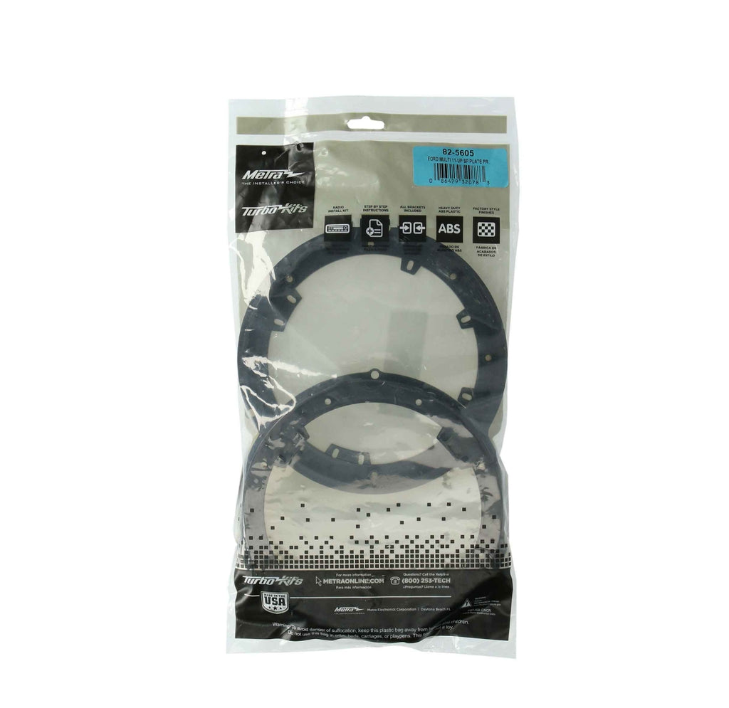 Metra 82-5605 6.5–6.75-Inch Speaker Adapter Plates, Pair