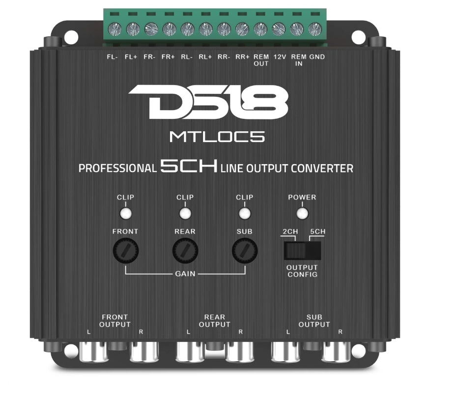 DS18 MTLOC5 5-Channel Line Output Converter