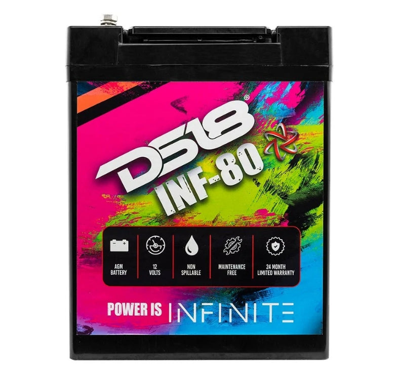 DS18 INF-80 12V 80Ah AGM Car Audio Power Cell
