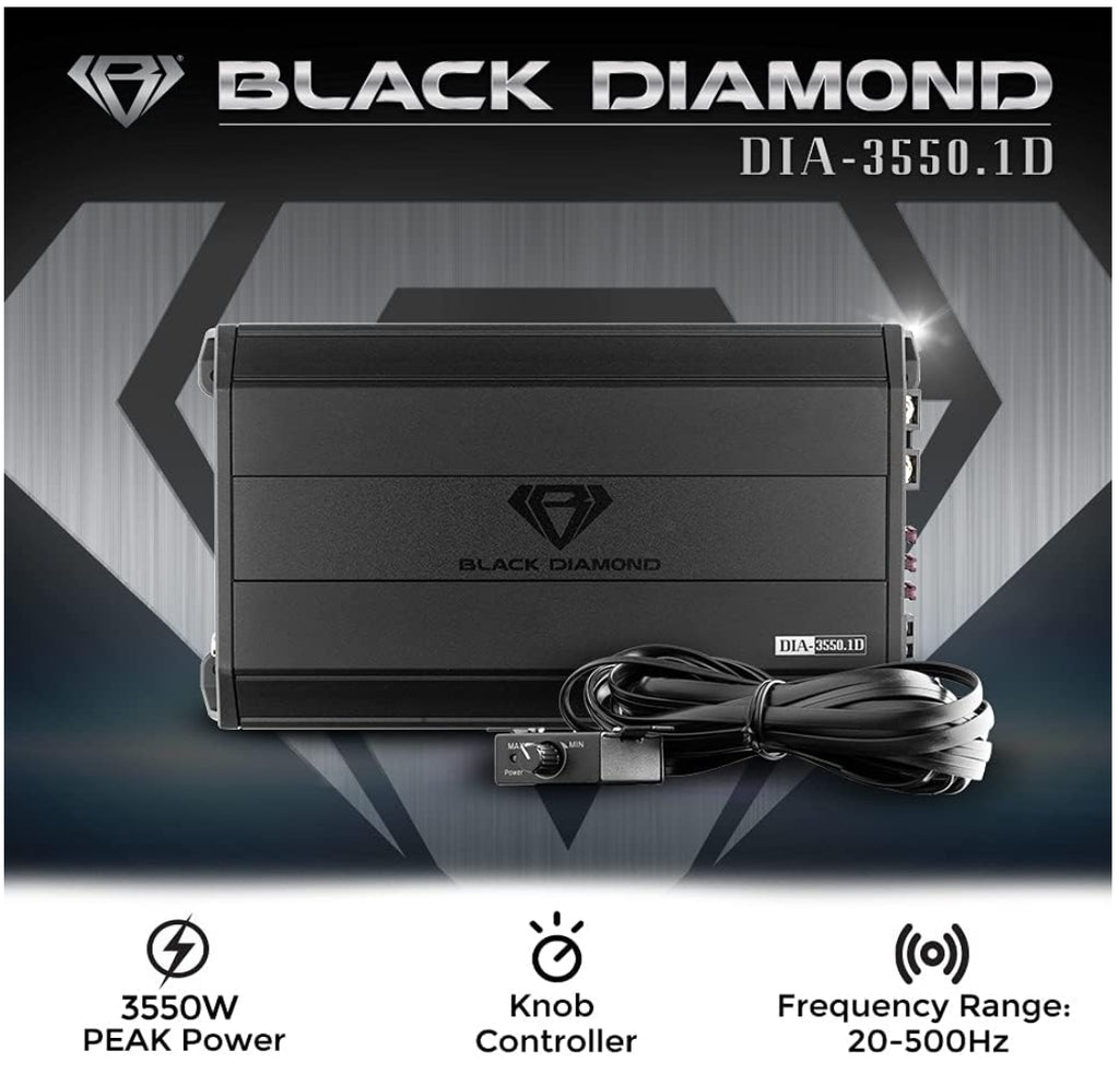 Black Diamond DIA-3550.1D | 3550w Monoblock Amplifier
