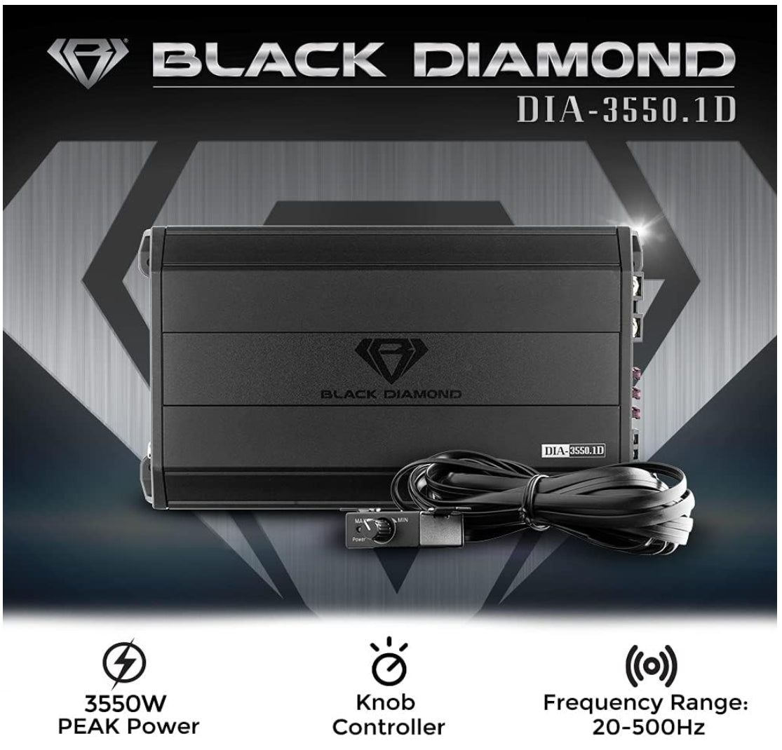 Black Diamond DIA-3550.1D | 3550w Monoblock Amplifier