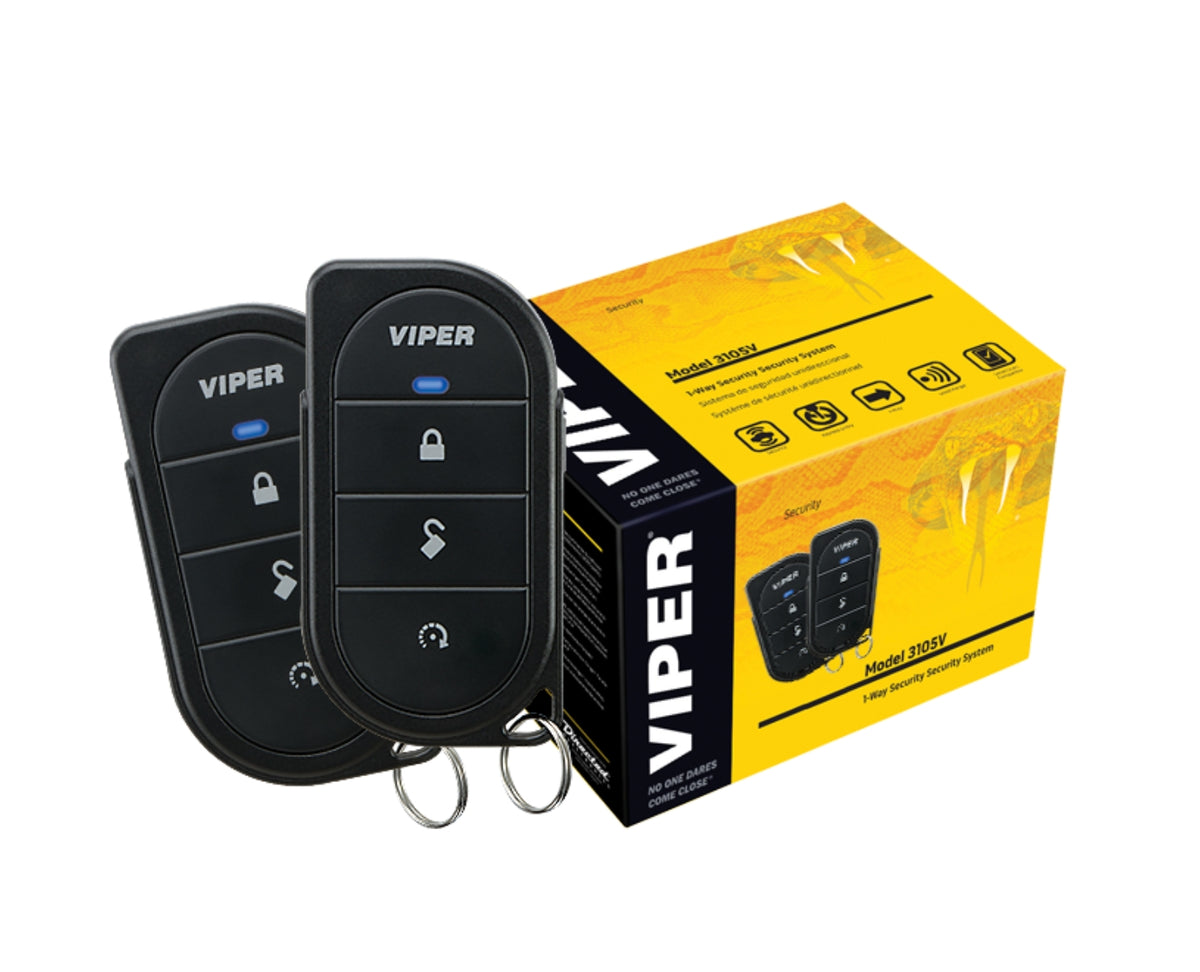 Viper 3105V 1-Way Car Alarm & Keyless Entry System