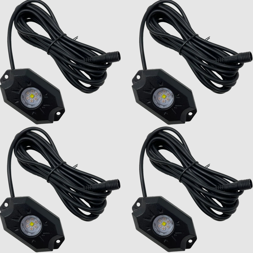 Lumi RL8RGBW + BT8C Rock Light Bundle