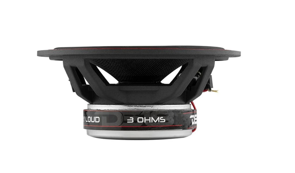 DS18 EXL-SQ6.5 6.5" 2-Way Coaxial Speaker | 120W RMS | Fiberglass Cone | 3 Ohm
