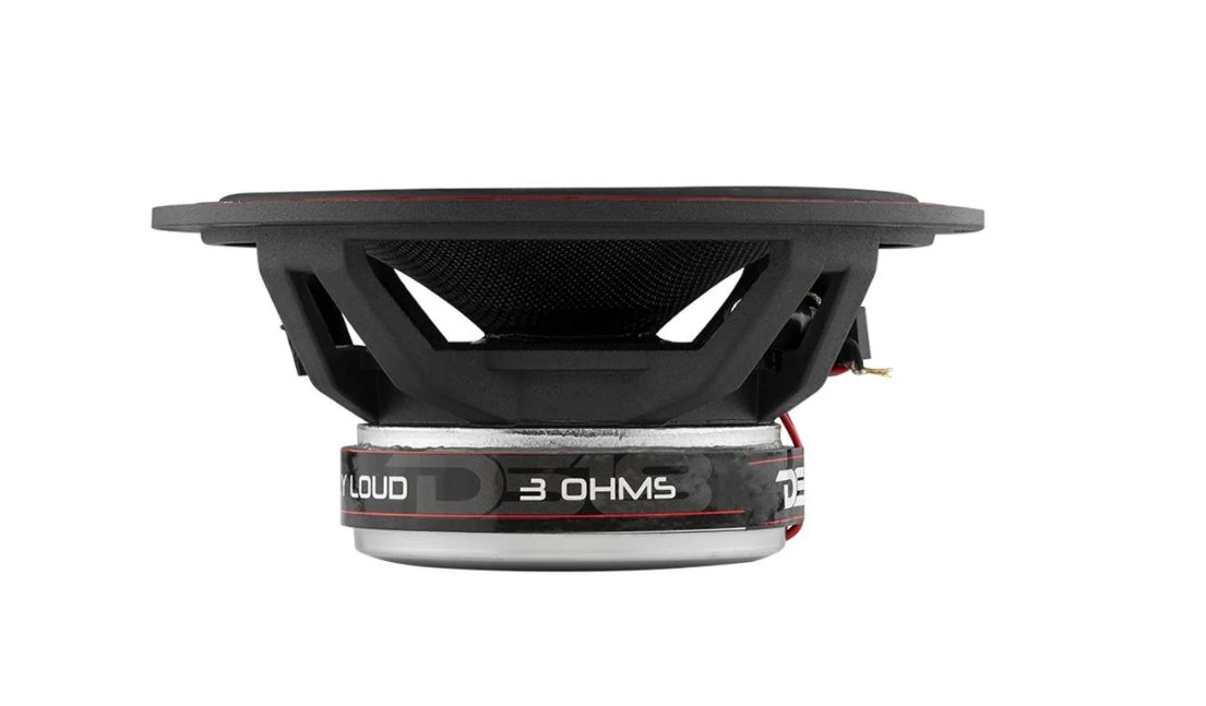 DS18 EXL-SQ6.5 6.5" 2-Way Coaxial Speaker | 120W RMS | Fiberglass Cone | 3 Ohm