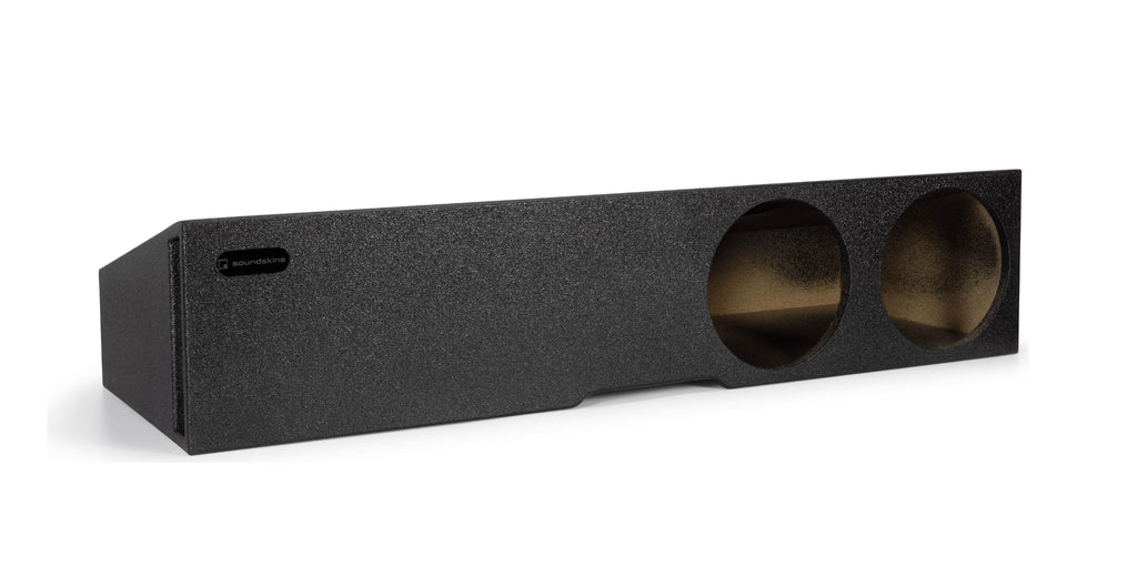 BassMaxx P210PG5CF Ported Dual 10" Under-Seat Subwoofer Enclosure | 2019+ Silverado & Sierra Crew Cab