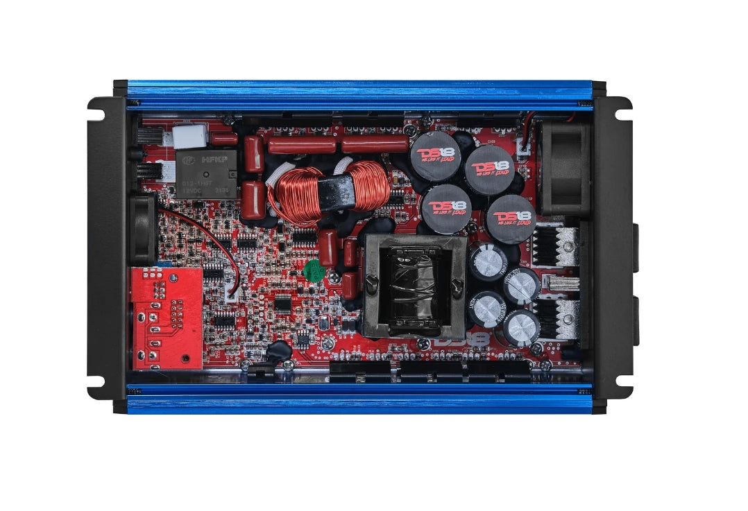 DS18 FRP-2.5K/BL 2500W RMS Full-Range Mono Amplifier