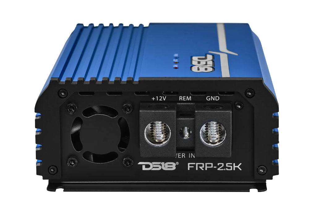 DS18 FRP-2.5K/BL 2500W RMS Full-Range Mono Amplifier