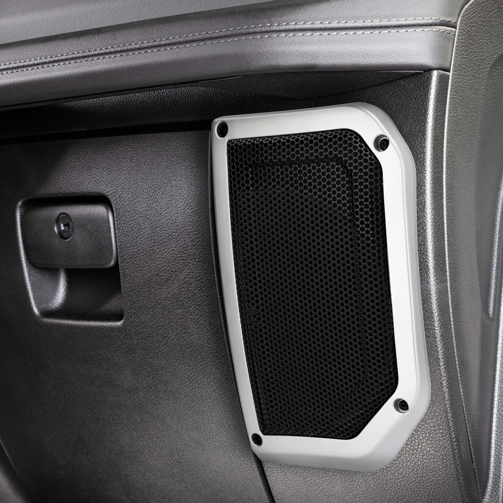 Metra JP-1020 Lower Dash Speaker Grille Cut-Ins for 2024-2026 Jeep Wrangler JL & Gladiator JT